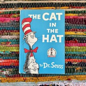 Dr. Seuss The Cat in the Hat Vintage 1985 Book Club Edition